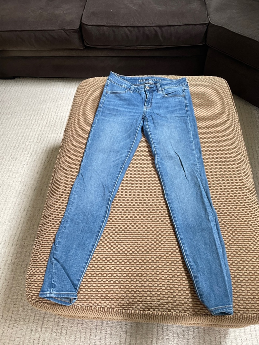 American Eagle Outfitters Light Blue Skinny Jeans